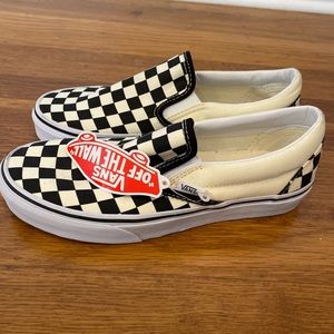 Checkered Vans